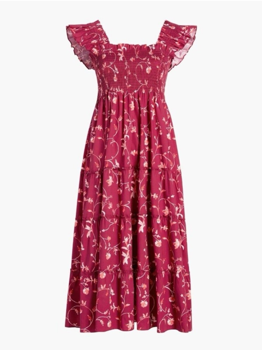 Hill House Home Ellie "The Nap Dress" in Deep Berry Pink